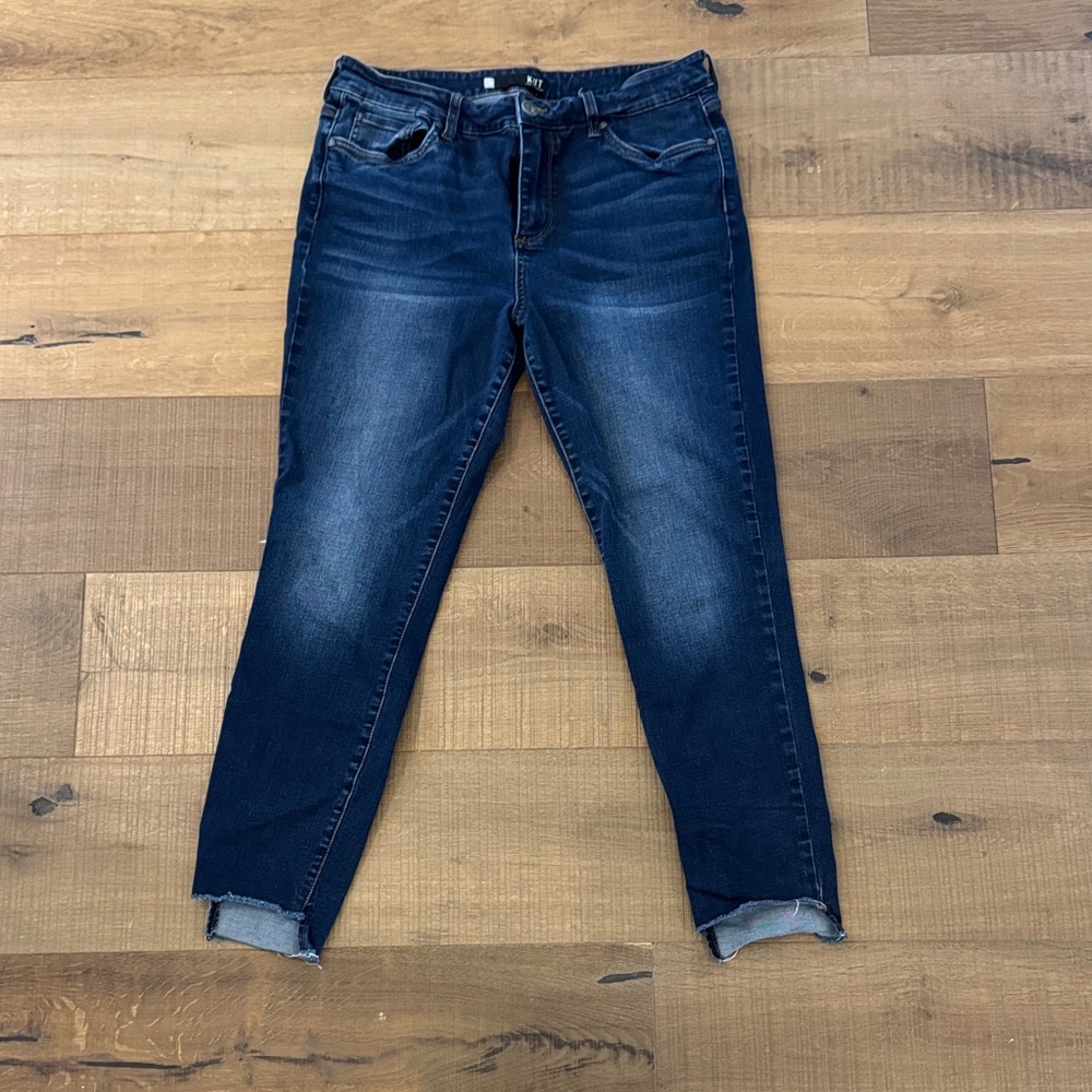 Kut from the Kloth Dark Wash Ankle Jeans